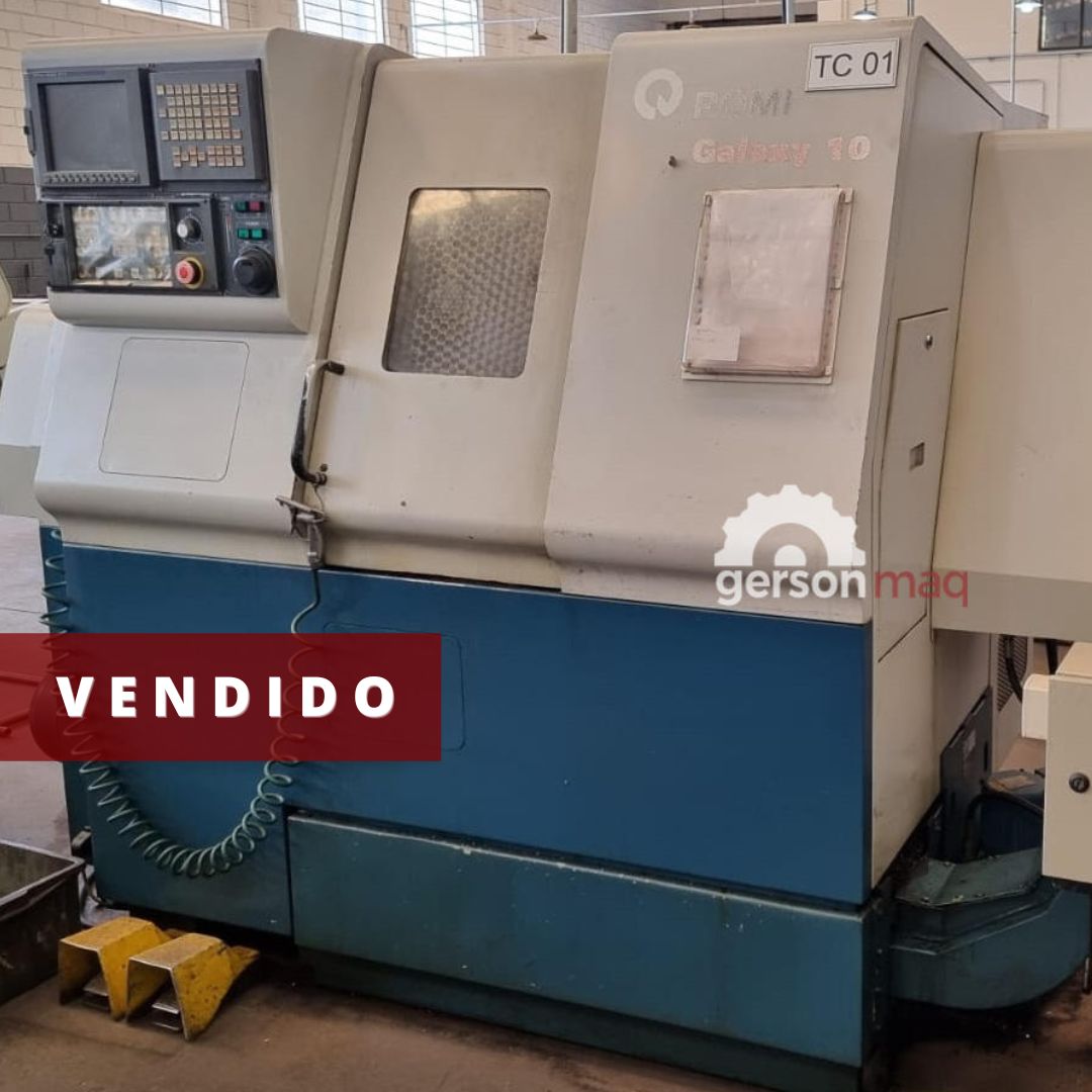 TORNO CNC ROMI GALAXY 10 ANO 2000